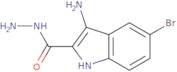 3-Amino-5-bromo-1H-indole-2-carbohydrazide