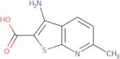 3-Amino-6-methylthieno[2,3-b]pyridine-2-carboxylic acid