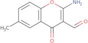 2-Amino-6-methyl-4-oxo-4H-chromene-3-carbaldehyde