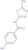 4-Amino-N-(5-methyl-1,3,4-thiadiazol-2-yl)benzamide