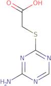 [(4-Amino-1,3,5-triazin-2-yl)thio]acetic acid