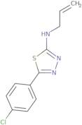 N-Allyl-5-(4-chlorophenyl)-1,3,4-thiadiazol-2-amine