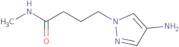 4-(4-Amino-1H-pyrazol-1-yl)-N-methylbutanamide hydrochloride