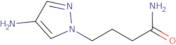 4-(4-Amino-1H-pyrazol-1-yl)butanamide