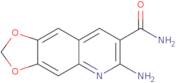 6-Amino[1,3]dioxolo[4,5-g]quinoline-7-carboxamide