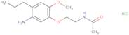 N-[2-(5-Amino-2-methoxy-4-propylphenoxy)ethyl]acetamide hydrochloride