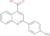 2-(4-Aminophenyl)quinoline-4-carboxylic acid