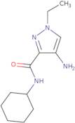 4-Amino-N-cyclohexyl-1-ethyl-1H-pyrazole-3-carboxamide