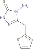 4-Amino-5-(2-thienylmethyl)-4H-1,2,4-triazole-3-thiol