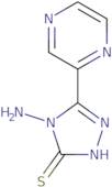 4-Amino-5-pyrazin-2-yl-4H-1,2,4-triazole-3-thiol