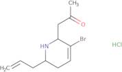 1-(6-Allyl-3-bromo-1,2,5,6-tetrahydropyridin-2-yl)acetone hydrochloride