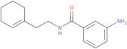 3-Amino-N-(2-cyclohex-1-en-1-ylethyl)benzamide