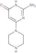 2-Amino-6-piperazin-1-ylpyrimidin-4(3H)-one dihydrochloride