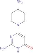 2-Amino-6-(4-aminopiperidin-1-yl)pyrimidin-4(3H)-one dihydrochloride