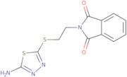 2-{2-[(5-Amino-1,3,4-thiadiazol-2-yl)thio]ethyl}-1H-isoindole-1,3(2H)-dione