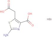 2-Amino-5-(carboxymethyl)-1,3-thiazole-4-carboxylic acid hydrobromide