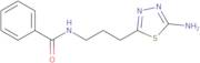 N-[3-(5-Amino-1,3,4-thiadiazol-2-yl)propyl]benzamide