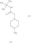 2-(4-Aminopiperidin-1-yl)-N-(tert-butyl)acetamide dihydrochloride