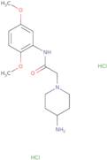 2-(4-Aminopiperidin-1-yl)-N-(2,5-dimethoxyphenyl)acetamide dihydrochloride