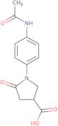 1-[4-(Acetylamino)phenyl]-5-oxopyrrolidine-3-carboxylic acid