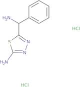 5-[Amino(phenyl)methyl]-1,3,4-thiadiazol-2-amine dihydrochloride