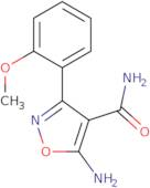 5-Amino-3-(2-methoxyphenyl)isoxazole-4-carboxamide
