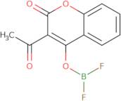 3-Acetyl-2-oxo-2H-chromen-4-yl difluoridoborate