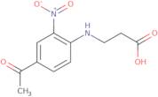 N-(4-Acetyl-2-nitrophenyl)-β-alanine