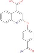 2-[4-(Aminocarbonyl)phenoxy]quinoline-4-carboxylic acid