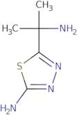 5-(1-Amino-1-methylethyl)-1,3,4-thiadiazol-2-amine dihydrochloride