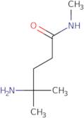 4-Amino-N,4-dimethylpentanamide hydrochloride