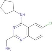 2-(Aminomethyl)-6-chloro-N-cyclopentylquinazolin-4-amine