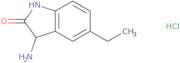 3-Amino-5-ethyl-1,3-dihydro-2H-indol-2-one hydrochloride
