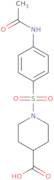 1-{[4-(Acetylamino)phenyl]sulfonyl}piperidine-4-carboxylic acid