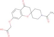 [(1'-Acetyl-4-oxo-3,4-dihydrospiro[chromene-2,4'-piperidin]-7-yl)oxy]acetic acid