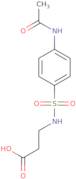N-{[4-(Acetylamino)phenyl]sulfonyl}-β-alanine