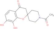 1'-Acetyl-7,8-dihydroxyspiro[chromene-2,4'-piperidin]-4(3H)-one