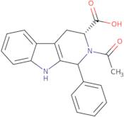 (3R)-2-Acetyl-1-phenyl-2,3,4,9-tetrahydro-1H-β-carboline-3-carboxylic acid