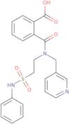 2-{[[2-(Anilinosulfonyl)ethyl](pyridin-3-ylmethyl)amino]carbonyl}benzoic acid