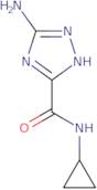 5-Amino-N-cyclopropyl-1H-1,2,4-triazole-3-carboxamide