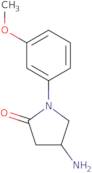 4-Amino-1-(3-methoxyphenyl)pyrrolidin-2-one hydrochloride