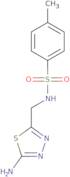 N-[(5-Amino-1,3,4-thiadiazol-2-yl)methyl]-4-methylbenzenesulfonamide