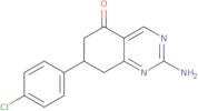 2-Amino-7-(4-chlorophenyl)-7,8-dihydroquinazolin-5(6H)-one