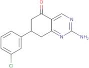 2-Amino-7-(3-chlorophenyl)-7,8-dihydroquinazolin-5(6H)-one