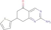 2-Amino-7-(2-thienyl)-7,8-dihydroquinazolin-5(6H)-one