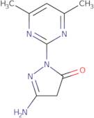 5-Amino-2-(4,6-dimethylpyrimidin-2-yl)-2,4-dihydro-3H-pyrazol-3-one
