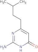 2-Amino-6-(3-methylbutyl)pyrimidin-4(3H)-one