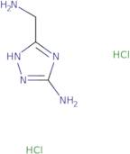 5-(Aminomethyl)-1H-1,2,4-triazol-3-amine dihydrochloride