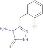 4-Amino-5-(2-chlorobenzyl)-4H-1,2,4-triazole-3-thiol