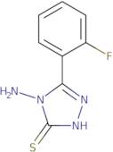 4-Amino-5-(2-fluorophenyl)-4H-1,2,4-triazole-3-thiol